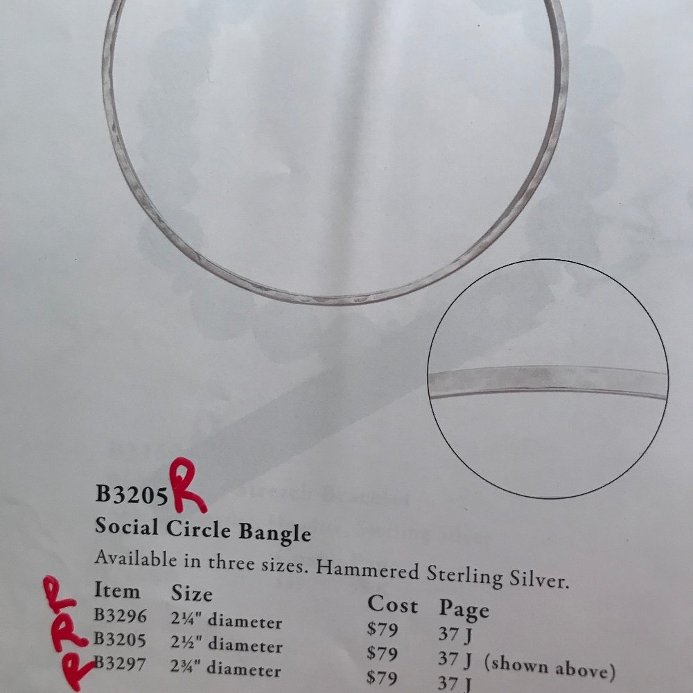 Silpada Social Circle Bangle - Picture 2 of 3